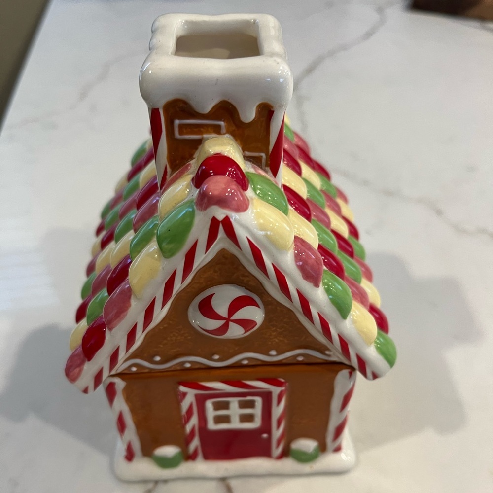 The White Barn Christmas gingerbread house